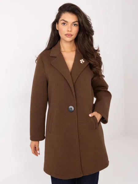 Coat-IT-PL-FL8153.60-brown