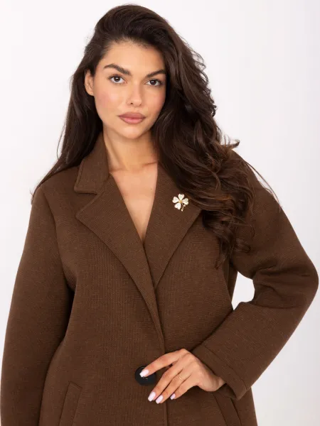 Coat-IT-PL-FL8153.60-brown