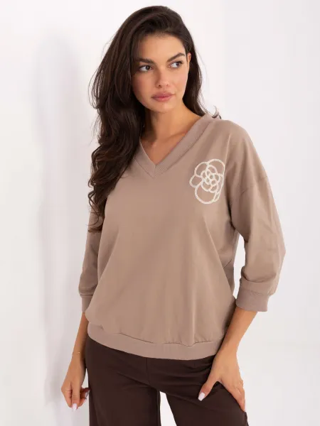 Blouse-RV-BZ-A891.21P-dark beige
