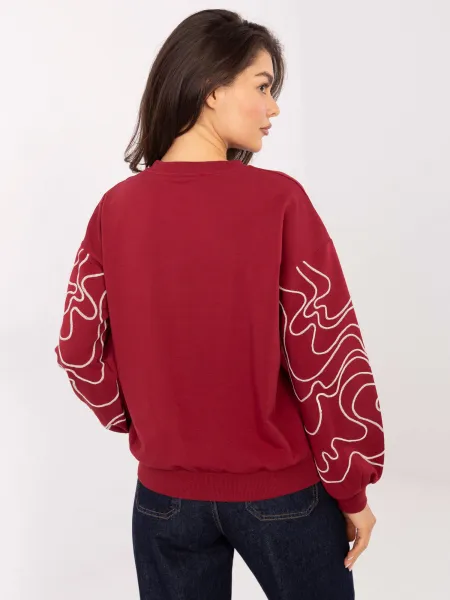 Blouse-RV-BZ-A176.56-burgundy