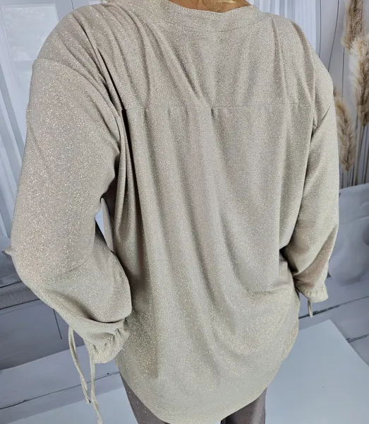 Pri Elegant shirt Tunic oversize Brocade Loose Stylish PENELOPA