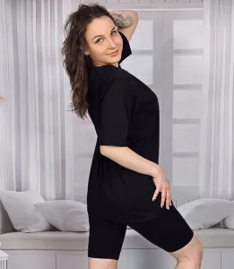 Pri Set of cotton t-shirt oversize shirt short leggings SPIREL