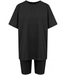 Pri Set of cotton t-shirt oversize shirt short leggings SPIREL