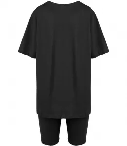 Pri Set of cotton t-shirt oversize shirt short leggings SPIREL