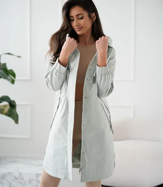 Pri Women's trench coat transitional parka VICTORIA