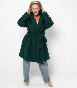 Pri Women's TEDDY boucle fabric bear coat