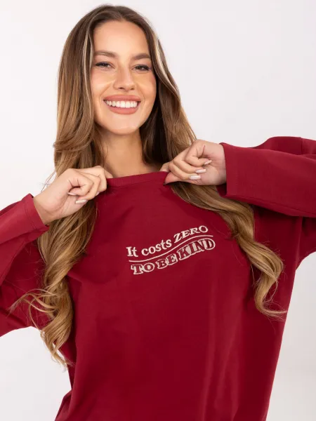 Blouse-RV-BZ-A907.08P-burgundy