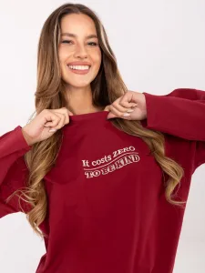 Blouse-RV-BZ-A907.08P-burgundy