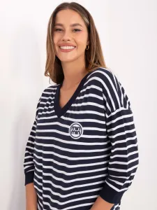 Blouse-RV-BZ-A791.53-navy blue
