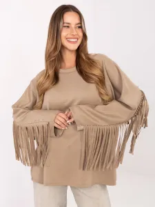 Blouse-IT-BZ-21695.10-dark beige