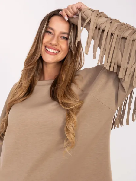 Blouse-IT-BZ-21695.10-dark beige