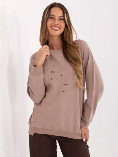 Blouse-RV-BZ-A876.52-dark beige