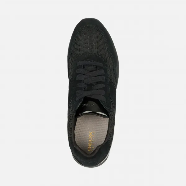 Black women's sneakers Geox Runntix - Women's