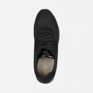 Black women's sneakers Geox Runntix - Women's
