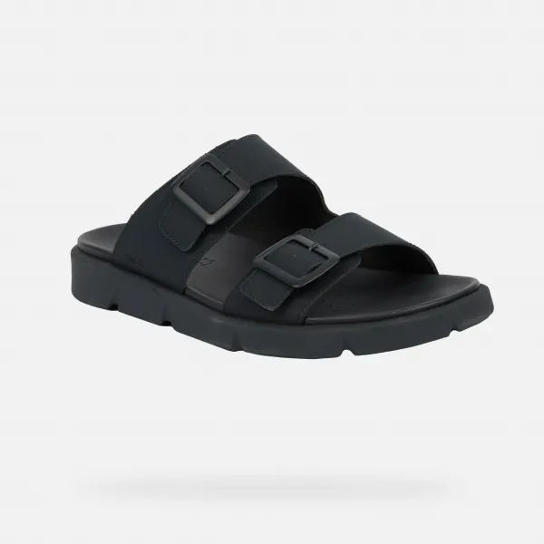 Black Men's Sandals Geox Xand 2S - Men's
