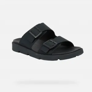 Black Men's Sandals Geox Xand 2S - Men's