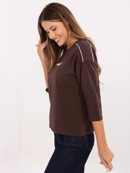 Blouse-RV-BZ-A826.89-dark brown