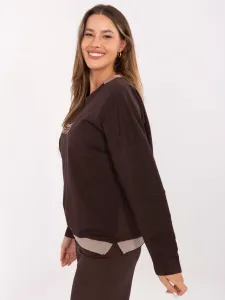 Blouse-RV-BZ-A907.08P-dark brown