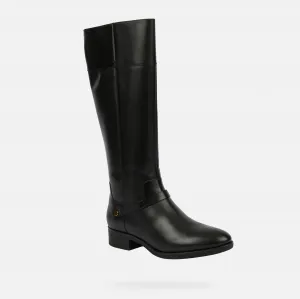 Black Women's Geox Felicity Boots - Women's