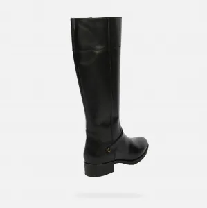 Black Women's Geox Felicity Boots - Women's