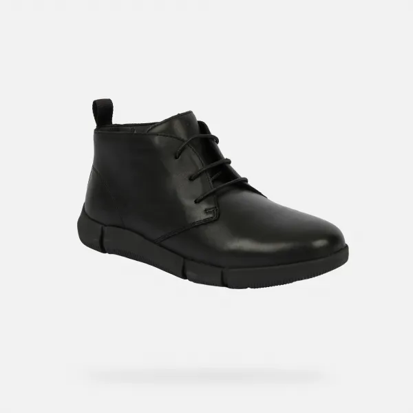 Men's Ankle Boots Black Geox Adacter M - Mens