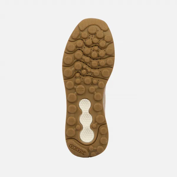 Beige women's sneakers Geox Spherica Actif X2 - Women's