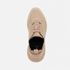 Beige women's sneakers Geox Nebula 2.0 X - Women's