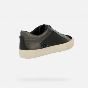 Black Women's Geox Emmeleny Sneakers - Women's