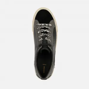 Black Women's Geox Emmeleny Sneakers - Women's