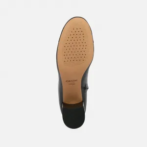 Black Women's Ankle Boots Geox Virnilisa 65 - Ladies