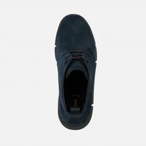 Men's Ankle Boots Geox Adacter M Navy Blue - Mens