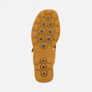Žlté dámske sandále na platforme Geox Spherica EC6