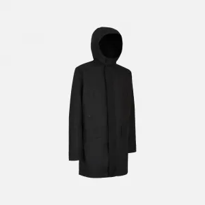 Black Men's Parka Geox Anyweco - Men's