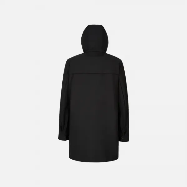 Black Men's Parka Geox Anyweco - Men's