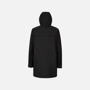 Black Men's Parka Geox Anyweco - Men's