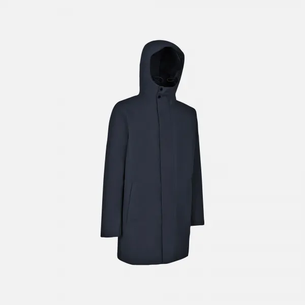 Dark Blue Men's Parka Geox Doray - Mens