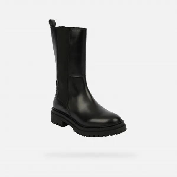 Black women's boots Geox Iridea - Women's