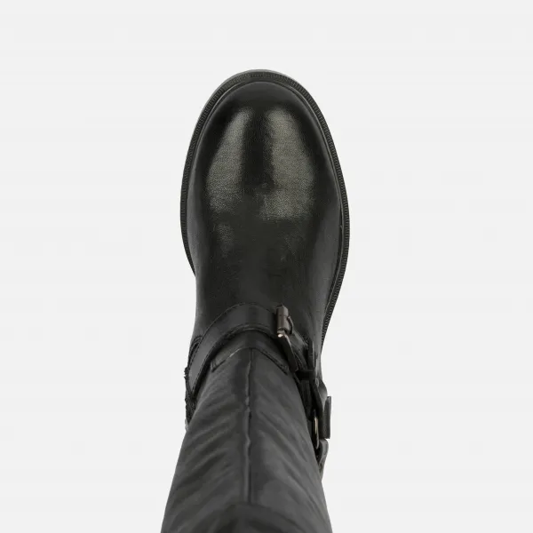 Black Women's Geox Catria Boots - Women's