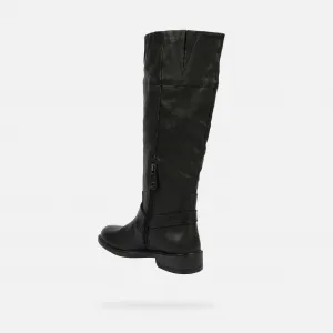 Black Women's Geox Catria Boots - Women's