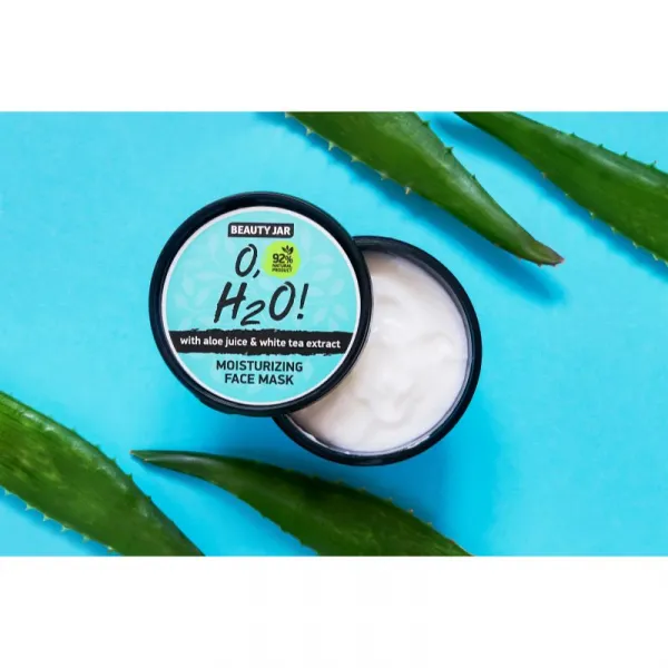 Beauty Jar O, H2O! hydratačná pleťová maska s aloe vera 120 g