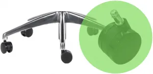 MERCURY Ergonomická kancelárska stolička WINDY čierna, vysoké postavy