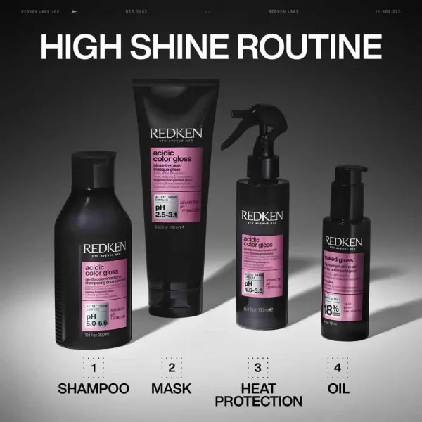 Redken Acidic Color Gloss Acidic Color Gloss Mask vyživujúca a hydratačná maska na vlasy na lesk a hebkosť vlasov 250 ml