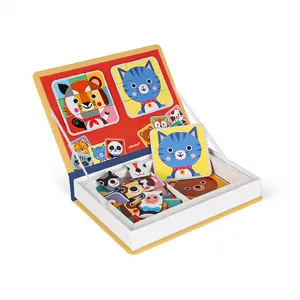 Magnetická kniha - Puzzle - zvieratá