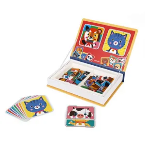Magnetická kniha - Puzzle - zvieratá