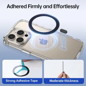 Tech-Protect Magnetic magnetický krúžok pre MagSafe 2ks, čierny / biely
