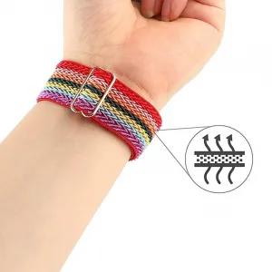 BStrap Pattern remienok na Garmin Vivoactive 5, red rainbow
