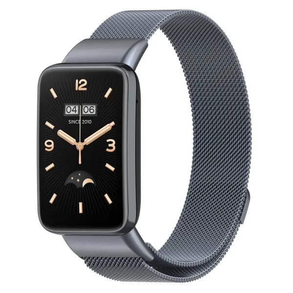 BStrap Milanese remienok na Xiaomi Mi Band 7 Pro, black