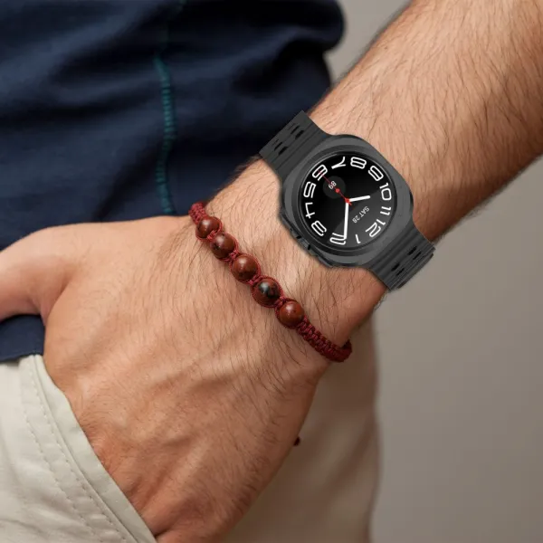 Tech-Protect Milanese remienok na Samsung Galaxy Watch Ultra (47 mm), starlight