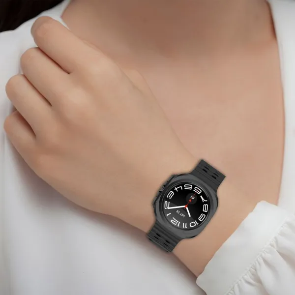 Tech-Protect Milanese remienok na Samsung Galaxy Watch Ultra (47 mm), starlight