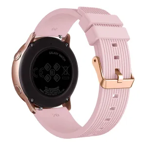 BStrap Silicone Line (Small) remienok na Garmin Vivoactive 5, pink